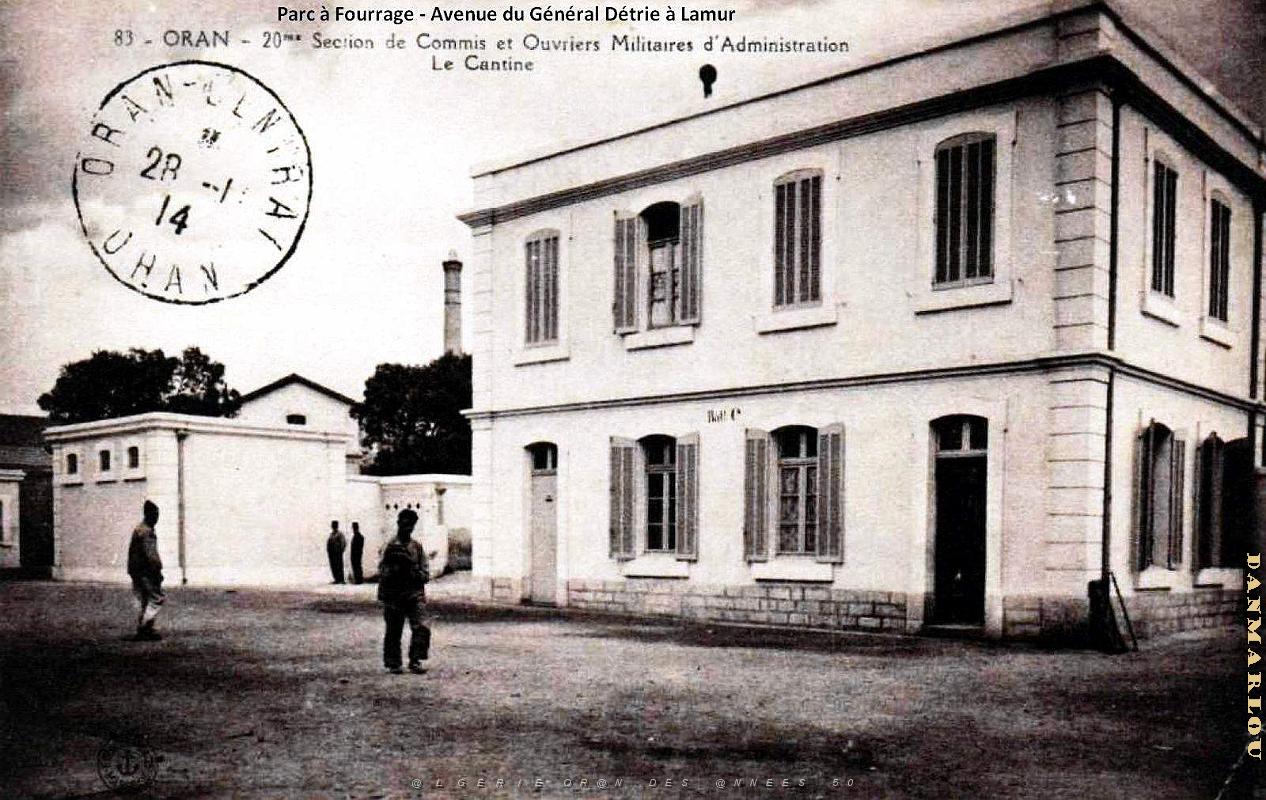 Oran - Avenue General Detrie - Services Administratifs - Cantine - 1914.jpg